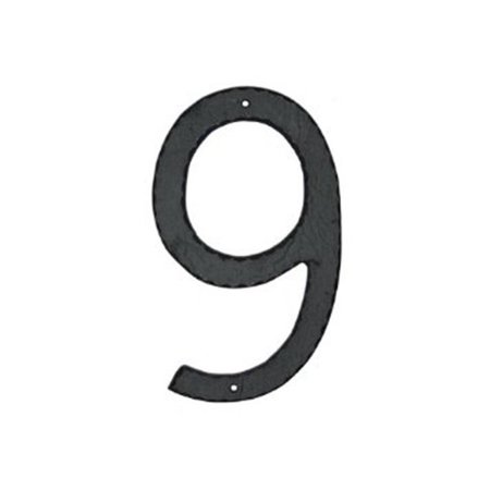 GARDENGEAR 10 In Textured Modern Font Individual House Number 9 GA98018